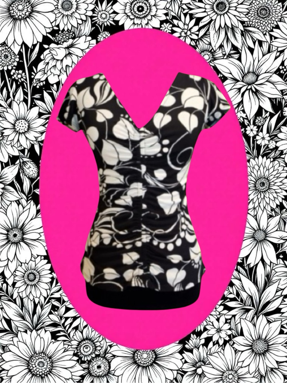 Vintage Dress Barn Y2K Classic Retro Mod Costal Grandma Eclectic Grandpa Top M